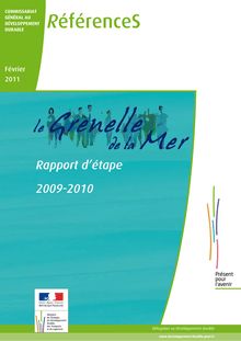 Le Grenelle de la mer - Rapport d étape 2009-2010