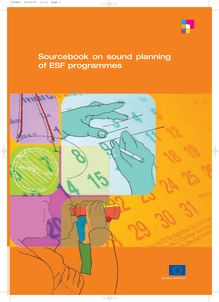 Sourcebook on sound planning of ESF programmes