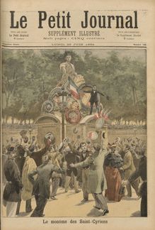 LE PETIT JOURNAL SUPPLEMENT ILLUSTRE  numéro 188 du 25 juin 1894