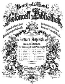 Partition complète, Rhapsodie, Op.25, A minor, Shapleigh, Bertram