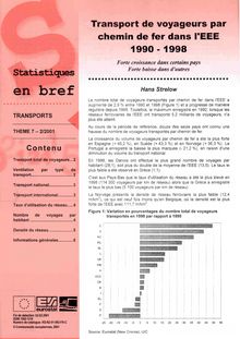 02/01 STATISTIQUES EN BREF - TRANSPORTS)
