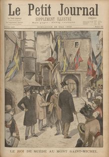 LE PETIT JOURNAL SUPPLEMENT ILLUSTRE  N° 601 du 25 mai 1902
