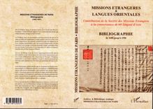 Missions Etrangères et langues orientales