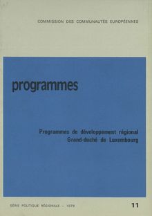 Programme de développement régional