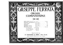 Partition complète, 5 pièces, Op.9, D major, A♭ major, A major, B♭ minor, D major par Giuseppe Ferrata