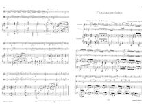 Partition complète et parties, Phantasiestücke, Op.27