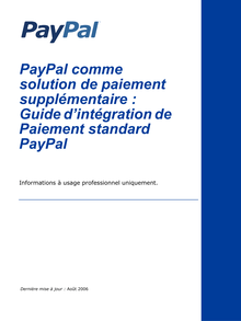 PayPal comme solution de paiement supplémentaire : Guide d ...