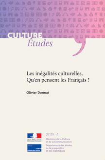 Inégalités culturelles en France - 2015