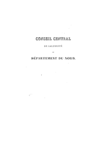 Rapport général sur l'épidémie du choléra qui a régné à Lille en 1832 / par Thém. Lestiboudois