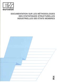 Documentation sur les méthodologies des statistiques structurelles industrielles des États membres