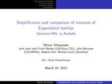 Exponential Families Mixture Models Software library