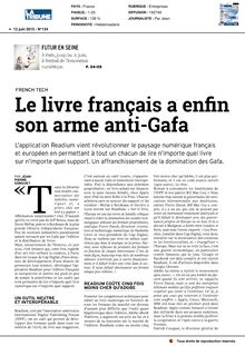 Le livre français a enfin son arme anti-Gafa
