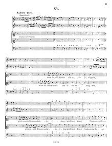 Partition Gib unsern Fürsten und aller Obrigkeit, SWV 355, Symphoniae sacrae II, Op.10