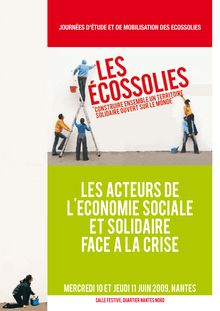 LES ACTEURS DE L ECONOMIE SOCIALE ET SOLIDAIRE FACE A ...