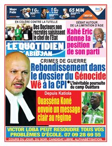 Le Quotidien d’Abidjan n°4047 - du jeudi 28 octobre 2021