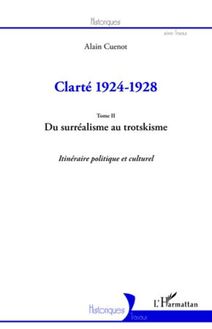 Clarté 1924-1928 (Tome II)