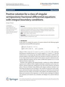 Positive solution for a class of singular semipositone fractional differential equations with integral boundary conditions