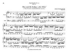 Partition Dies sind die heil’gen zehn Gebot’, BWV 635, Das Orgel-Büchlein