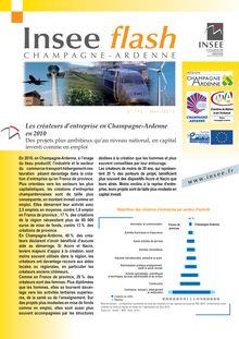 Les créateurs dentreprise en Champagne-Ardenne en 2010