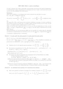 HEC 2002 concours Maths 1 S