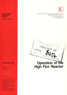 High flux reactor Petten