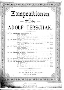Partition de piano, Murillo, Op.138, Terschak, Adolf