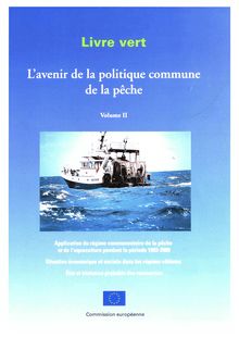 Livre vert L'avenir de la politique commune de la pêche