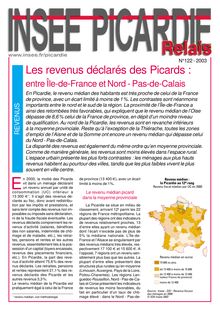 Les revenus déclarés des Picards: entre Île-de-France et Nord - Pas-de-calais