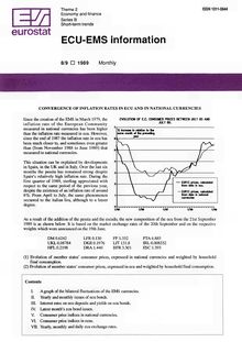 ECU-EMS information. 8/9 1989 Monthly