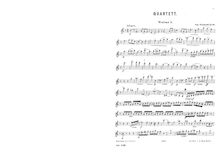Partition parties complètes, corde quatuor, Op.42, F major, Klughardt, August