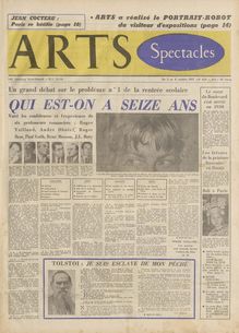 ARTS N° 638 du 02 octobre 1957