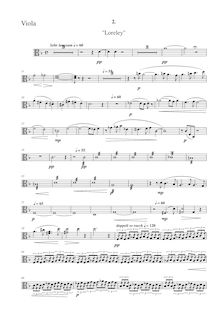 Partition viole de gambe, corde quintette, Streichquintett mit obligater Sopran-Vokalise im 2. Satz par Albin Fries