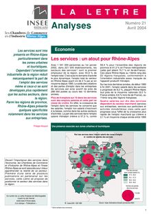 Les services : un atout pour Rhône-Alpes