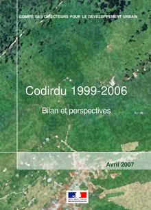 Comité des directeurs pour le développement urbain (CODIRDU) 1999-2006. Bilan et perspectives.