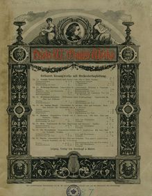 Partition complète, Comala, Dramatische Gedicht nach Ossian für Solo, Chor und Orchester