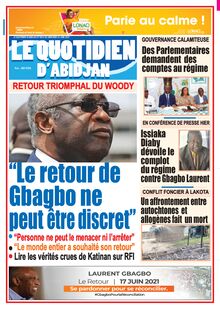 Le Quotidien d’Abidjan n°4005 - du Mercredi 02 juin 2021