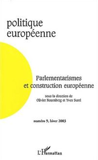 Parlementarismes et construction européenne