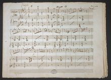 Partition complète, Scherzo, D major, Donizetti, Gaetano