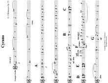 Partition trompette 1, Cyrano, G major, Robertson, Ernest John