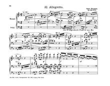 Partition complète, Allegretto, Op. 136 No. 3, Wermann, Oskar