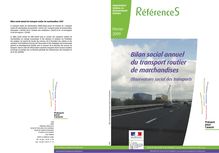 Bilan social annuel du transport routier de marchandises 2007 - Observatoire social des transports