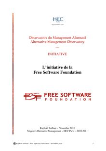 La Free Software Foundation.