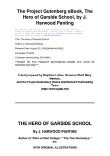 The Hero of Garside School