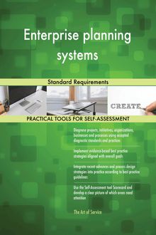 Enterprise planning systems Standard Requirements