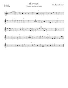 Partition viole de gambe aigue 1, Madrigali a 5 voci, Nodari, Giovanni Paolo par Giovanni Paolo Nodari