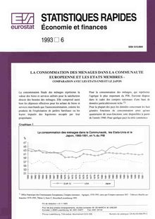 STATISTIQUES RAPIDES Économie et finances. 1993 6