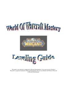 This guide is not endorsed or supported by Blizzard Entertainment ...