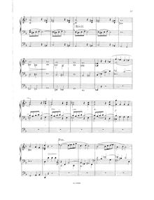 Partition Segment 2, 15 Pièces pour orgue ou piano-pédalier, Rousseau, Samuel Alexandre