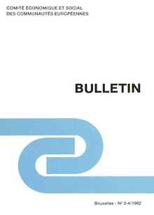 BULLETIN. N° 3-4/1982