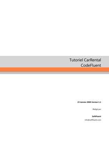 Tutoriel CarRental CodeFluent